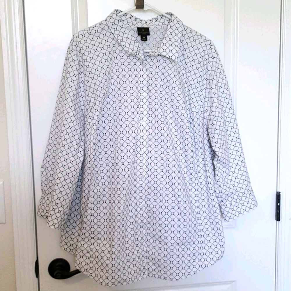 Worthington Button Down Blouse